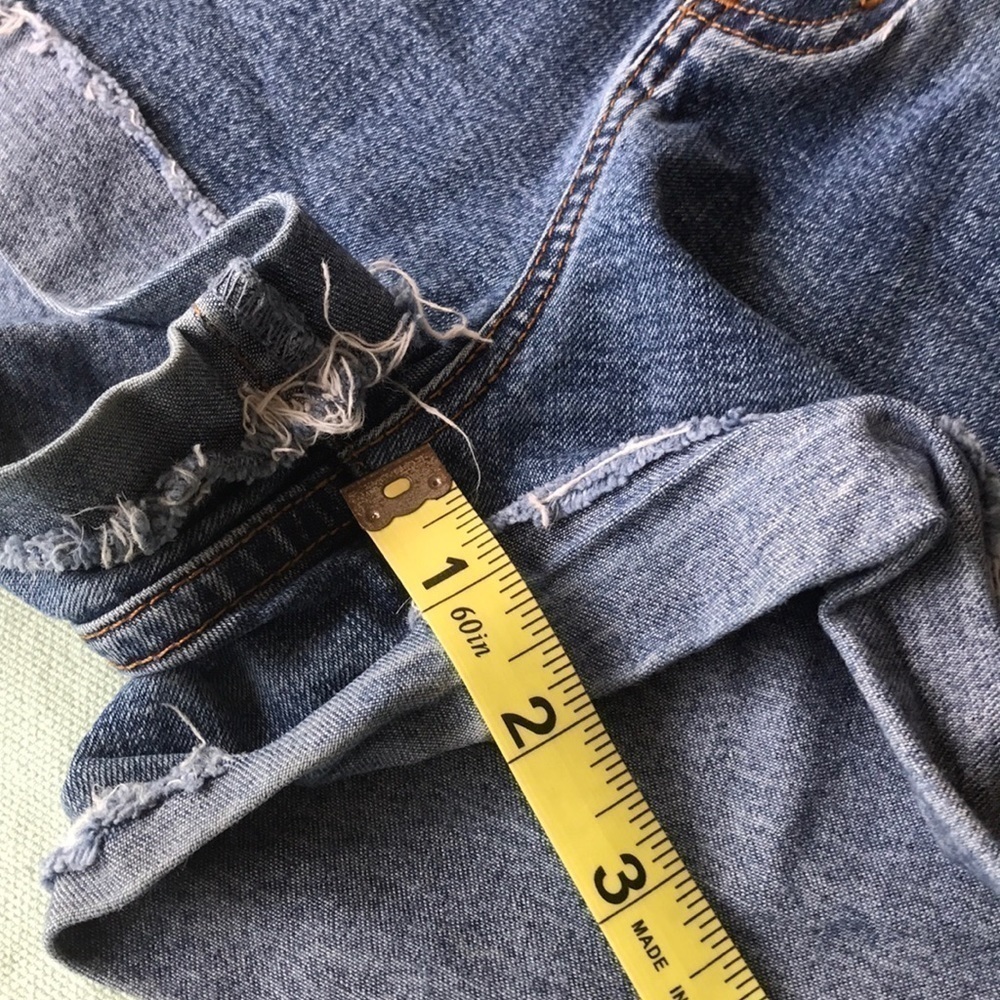Lauren Jeans Co Ralph Lauren Cutoff Denim Shorts 10P - Picture 9 of 11
